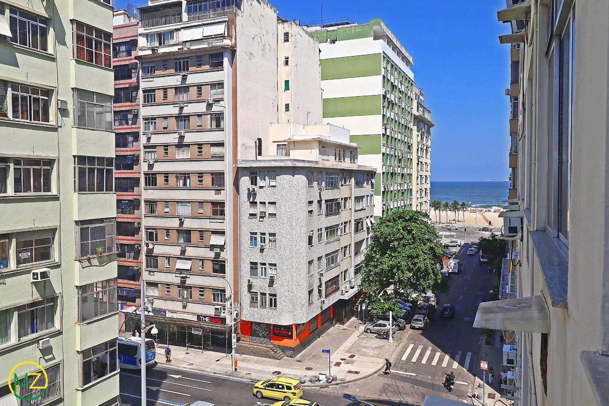 Studio temporada com vista mar para 3 pessoas em Copacabana! Rio de Janeiro Exterior foto